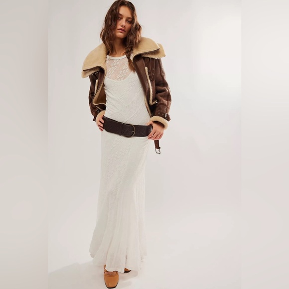 FREE PEOPLE | ✨NEW✨ Cypress Lace Maxi in Optic White - Picture 3 of 6